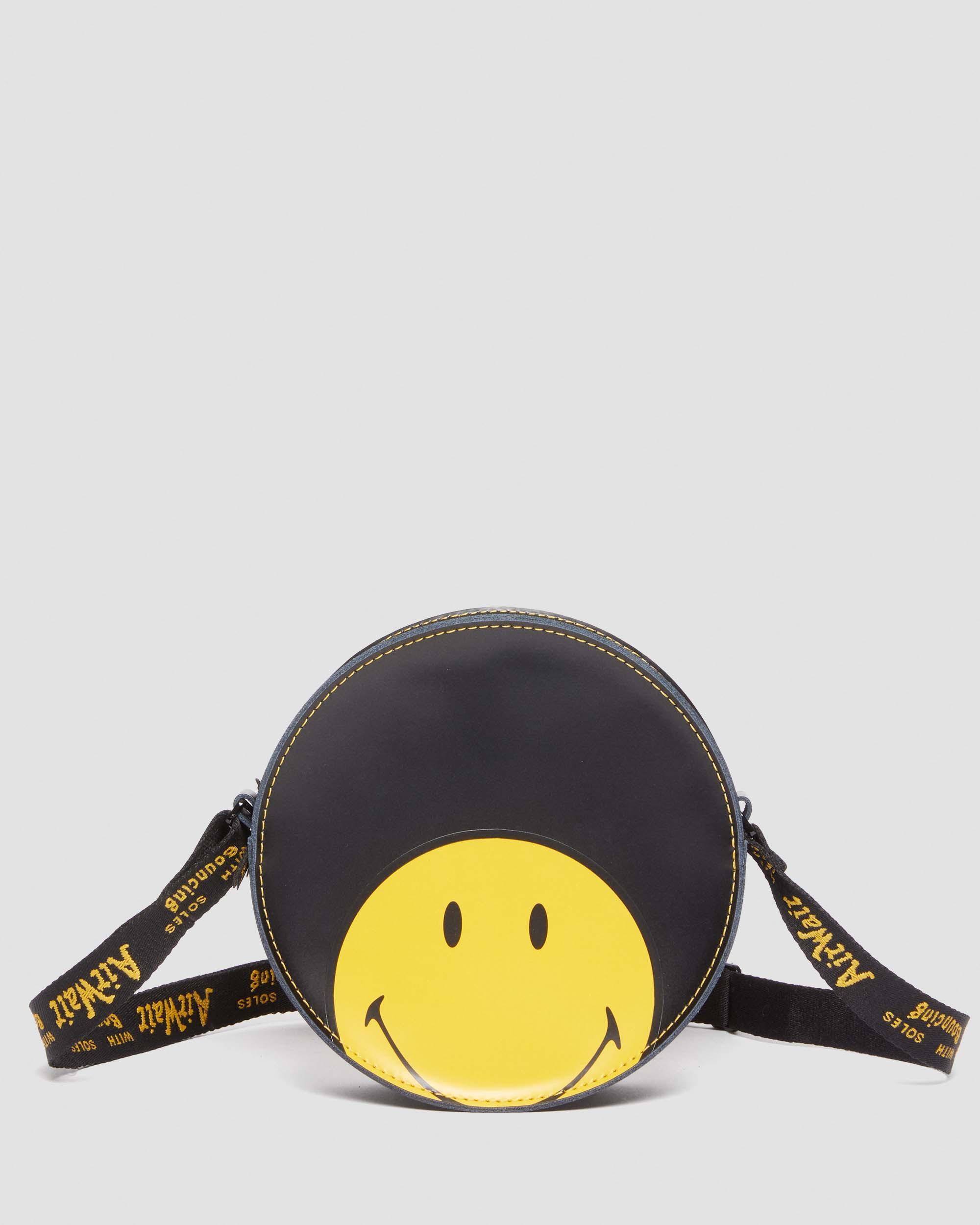 Dr. Martens Leather Smiley® Crossbody Bag in Blue | Lyst
