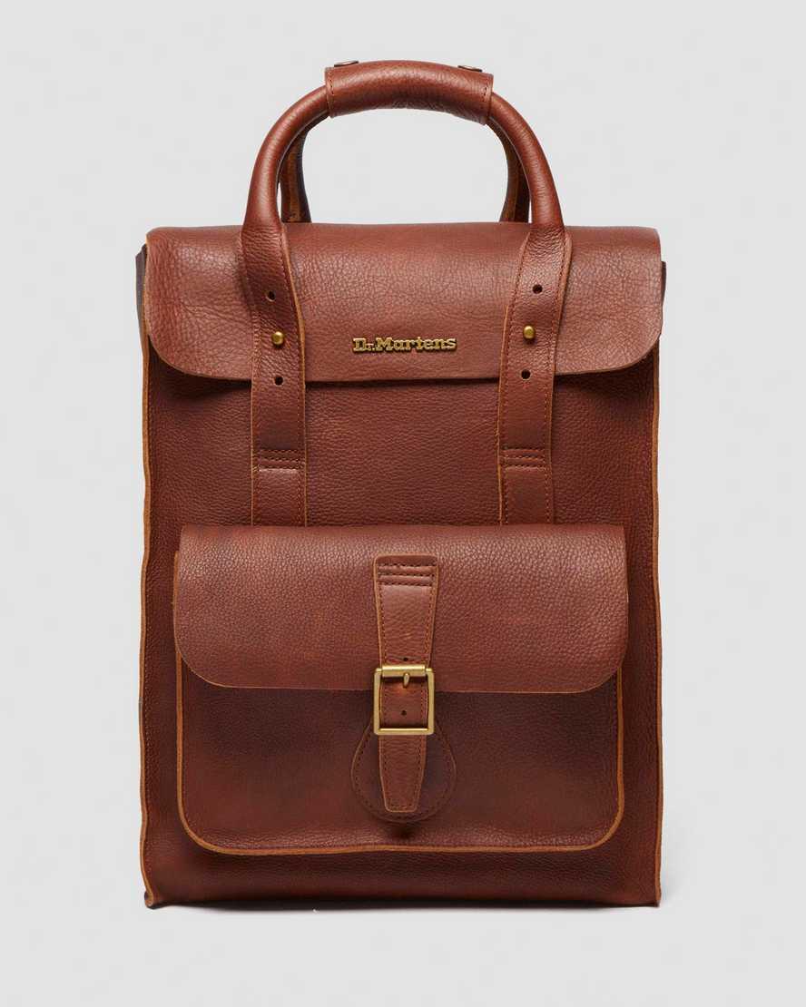 Dr. Martens Ambassador Leather Backpack in Brown Lyst UK