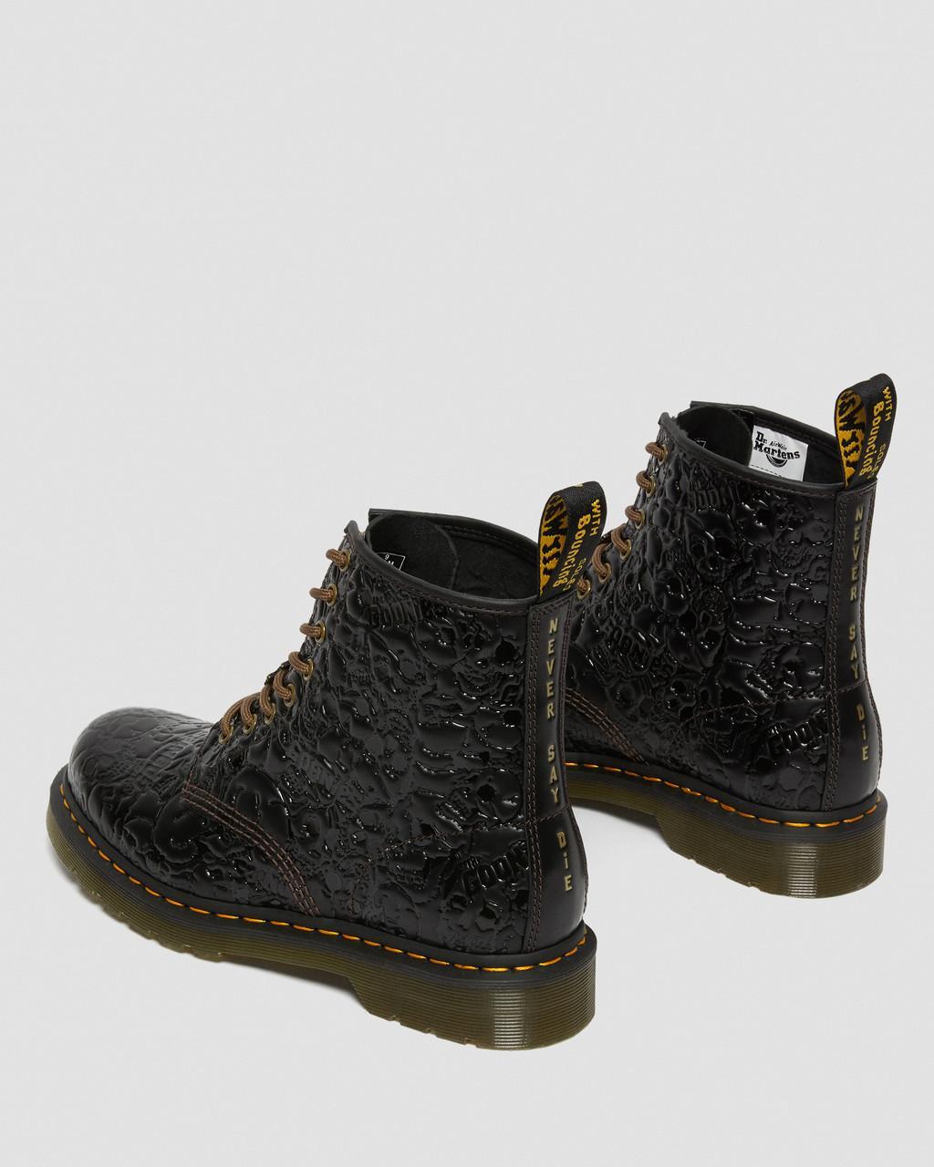 Dr. Martens 1460 Wb Goonies Emboss Leather Lace Up Boots in Black for Men |  Lyst