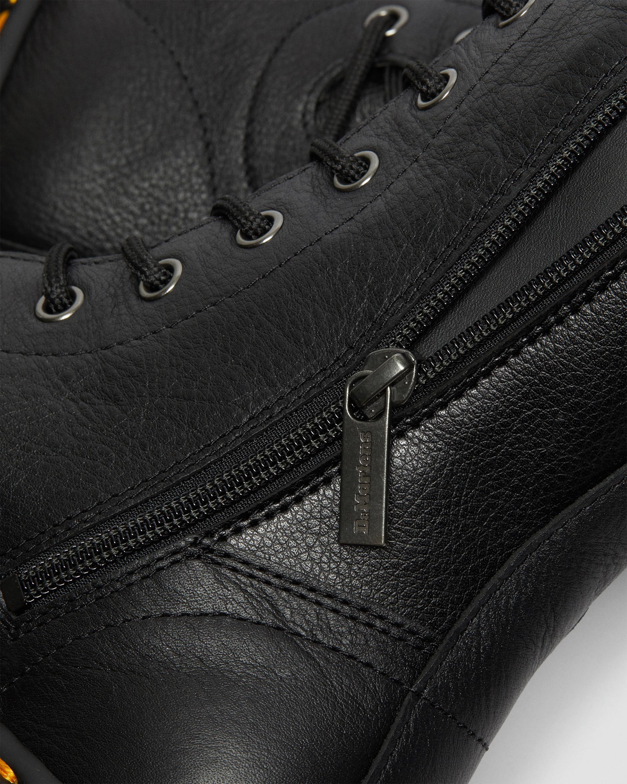Dr. Martens Azreya High Leg Lace Up Boots in Black | Lyst