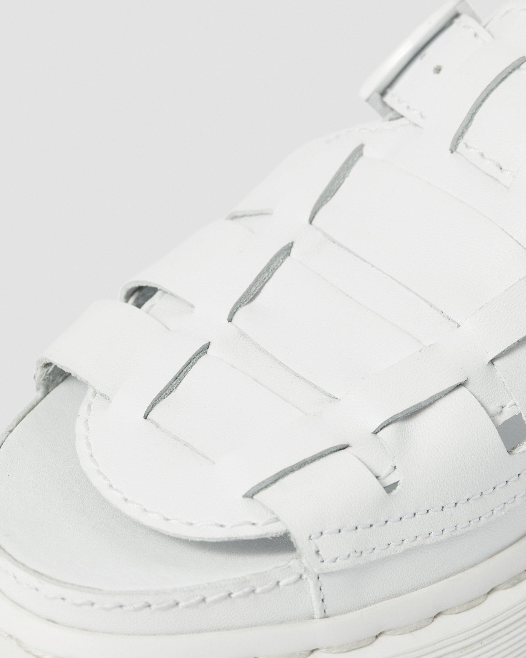 mono leather fisherman sandals
