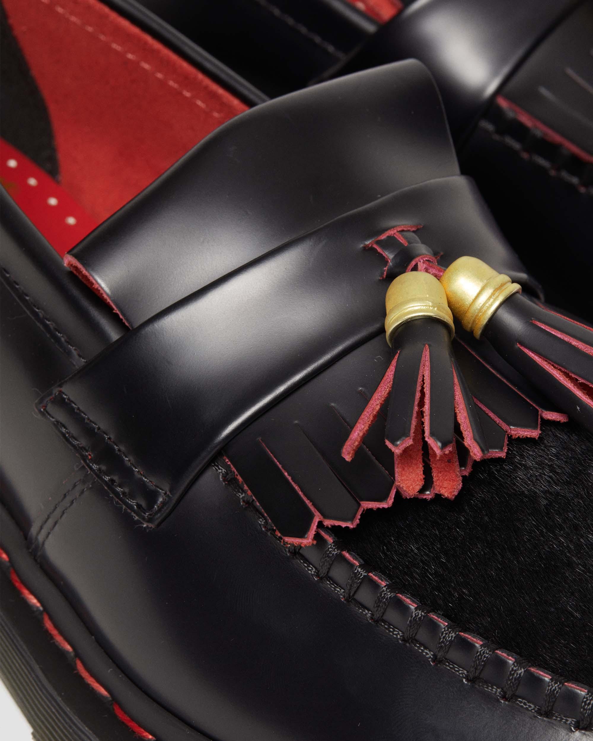 Dr. Martens Adrian Year Of The Dragon Hair-on Tassel Loafers