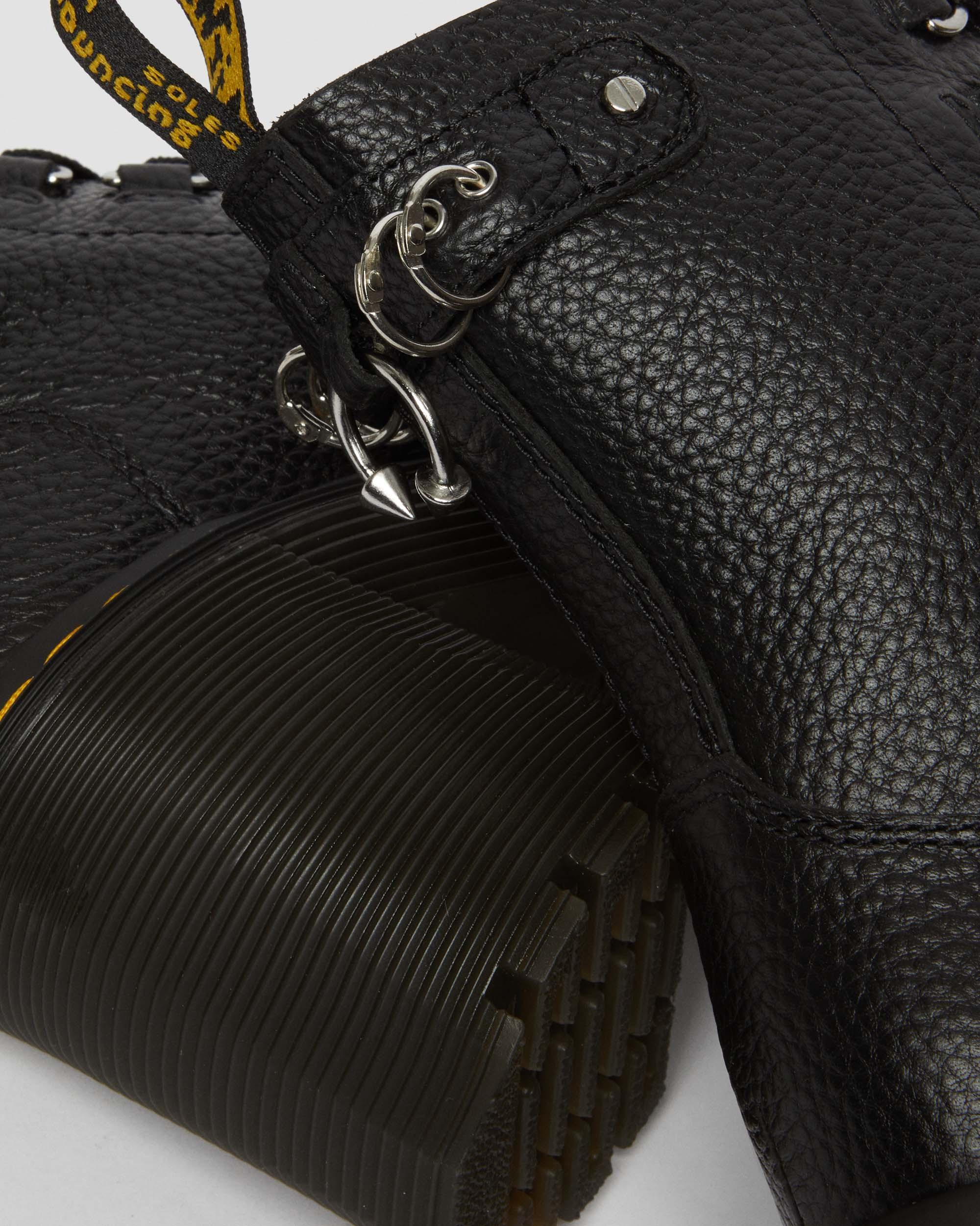 Dr. Martens Chesney Piercing Leather Flared Heel Lace Up