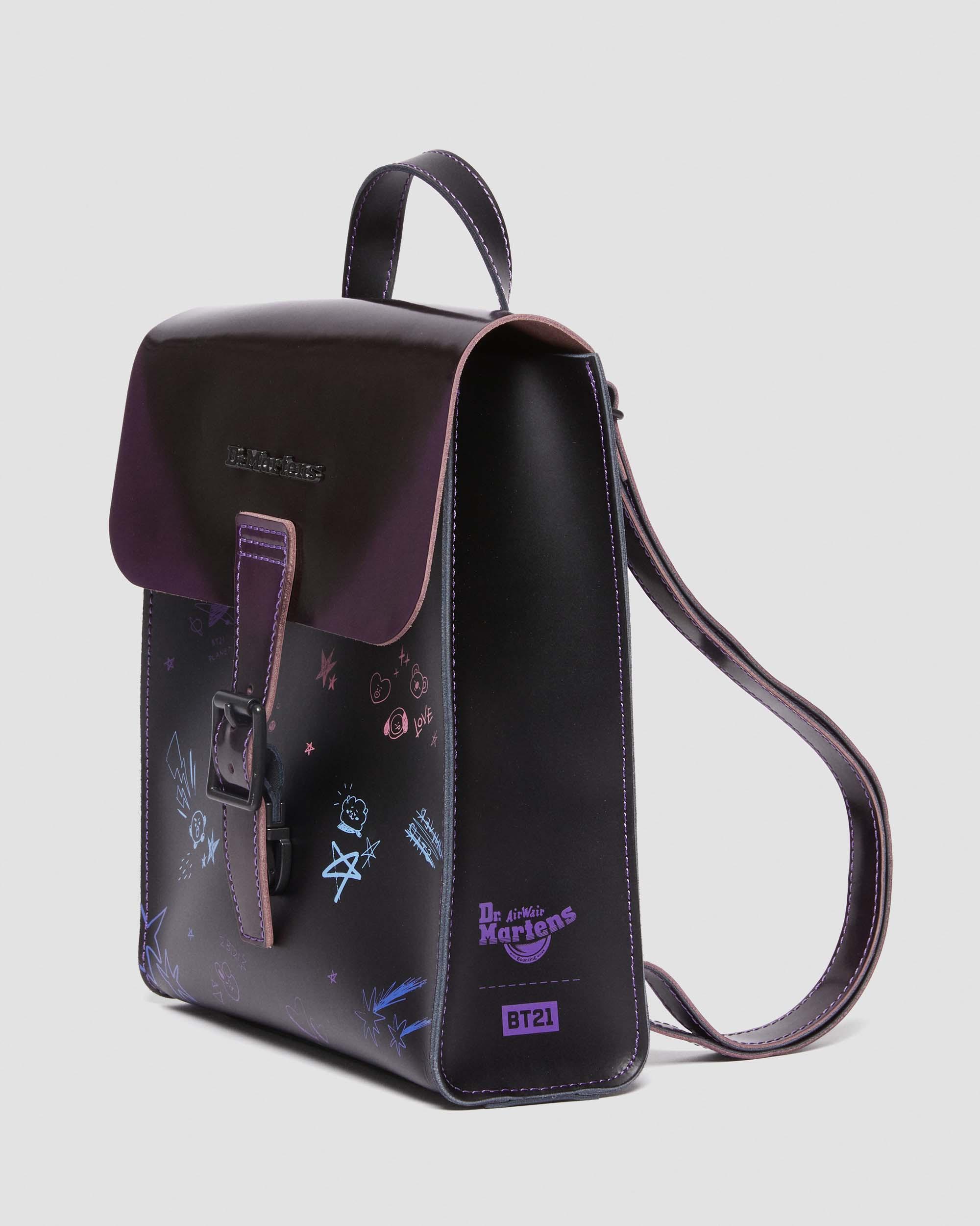 Dr. Martens Leather Bt21 Mini Backpack in Blue Lyst UK
