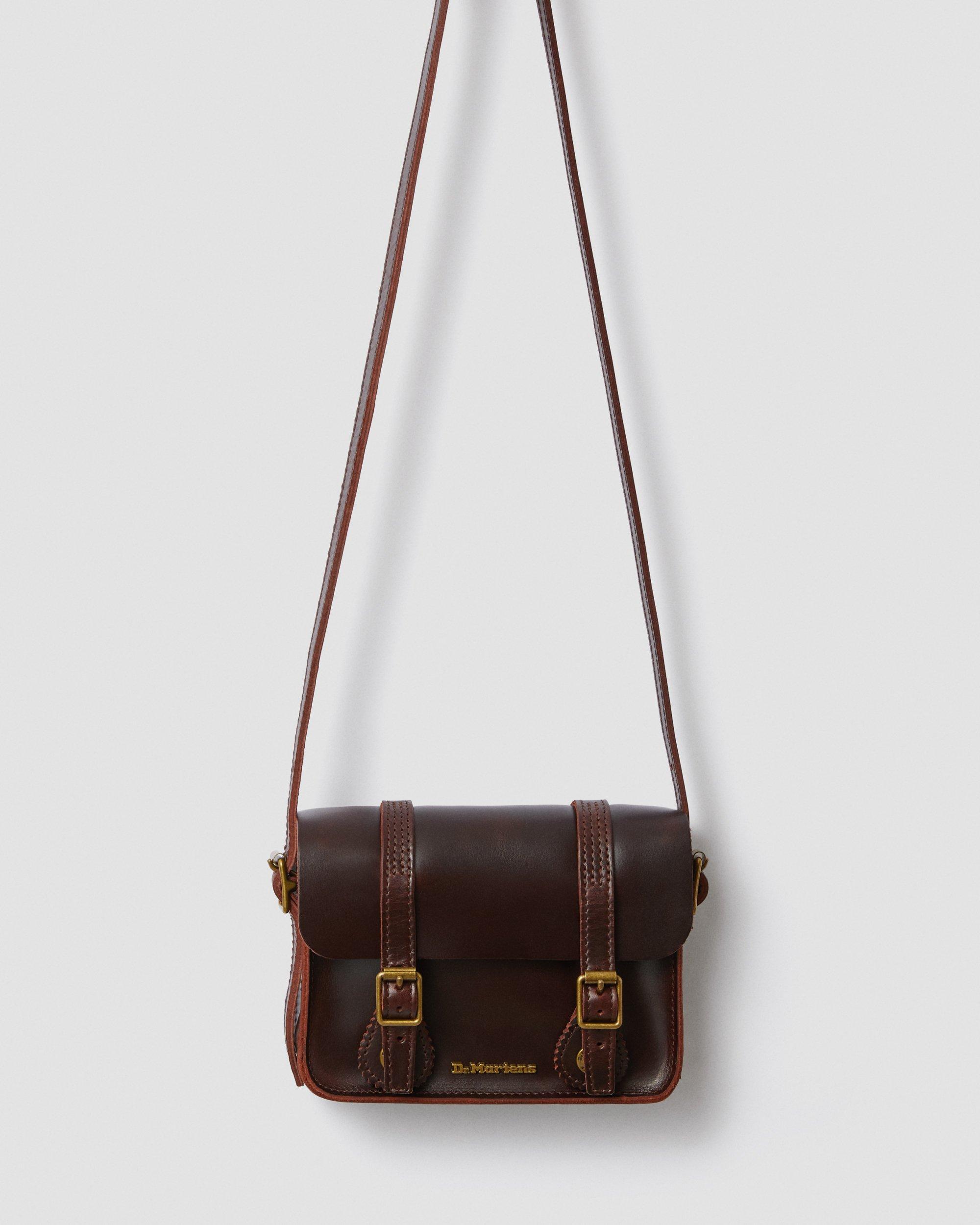 Dr. Martens 7 Inch Brando Leather Crossbody Bag in Brown | Lyst