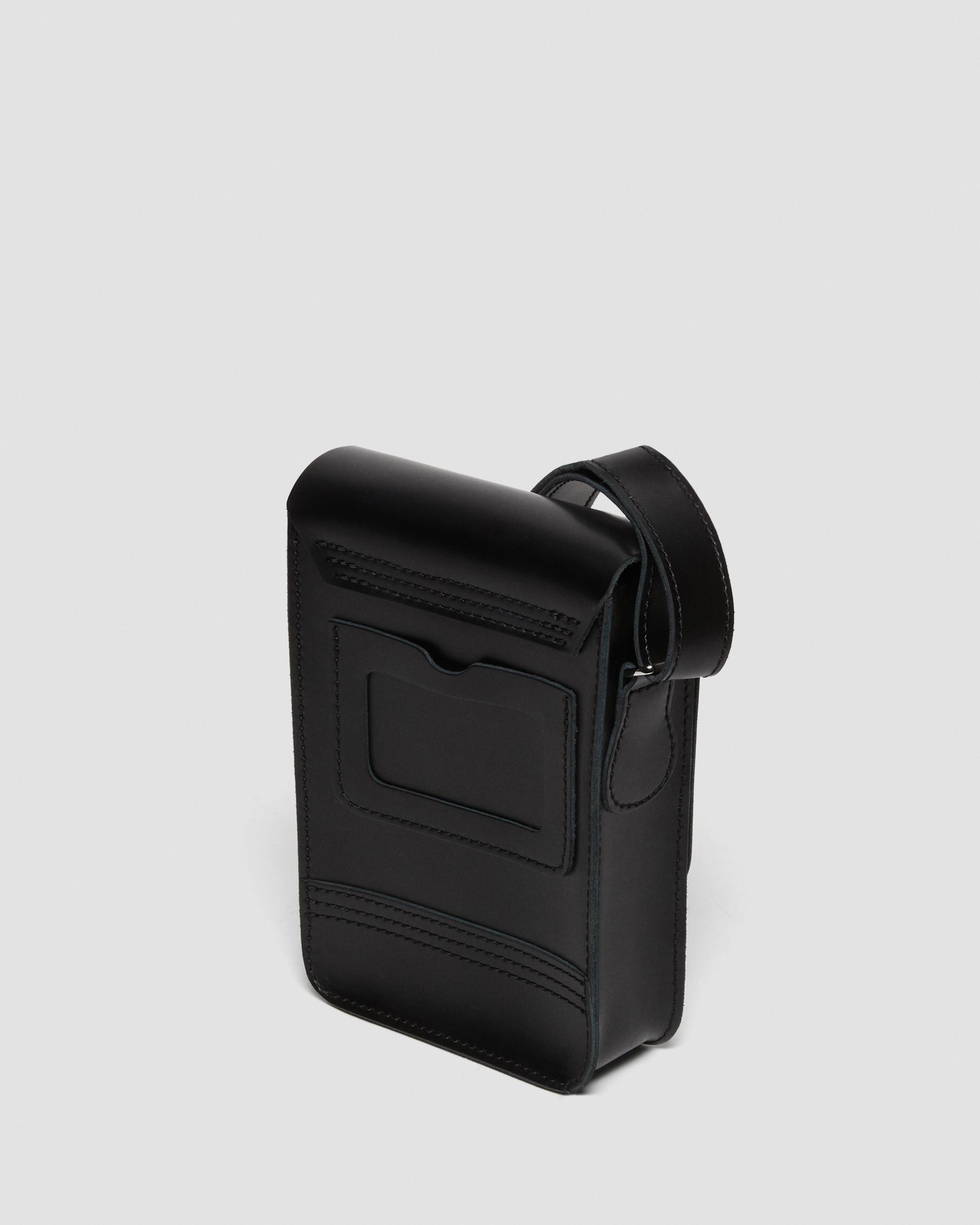 Martens Kiev Smooth Leather Vertical Crossbody Bag in Black Lyst