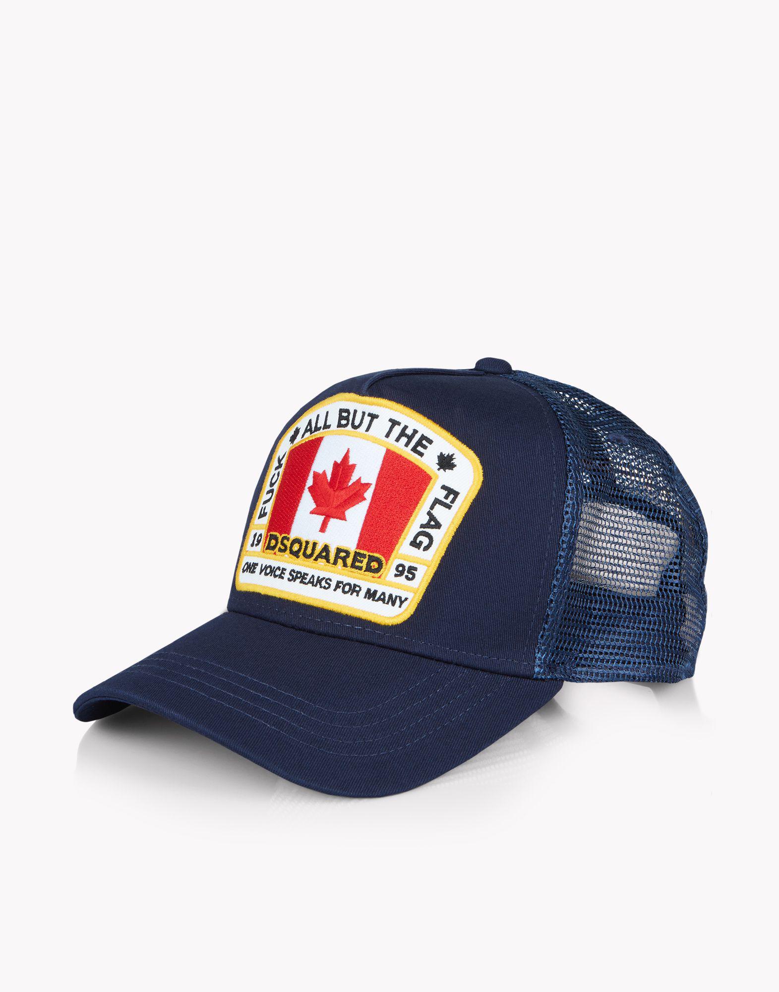 dsquared patch cap