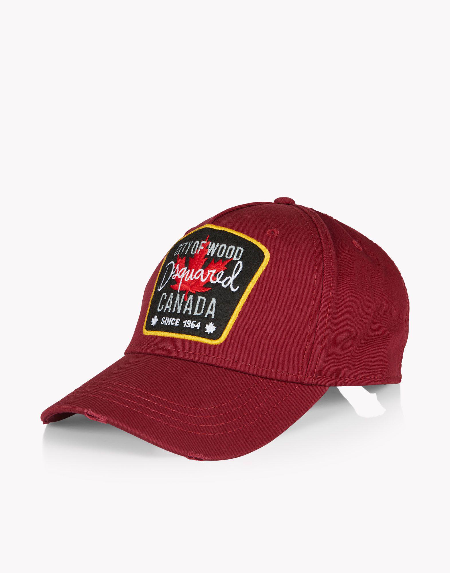 city of wood dsquared cap