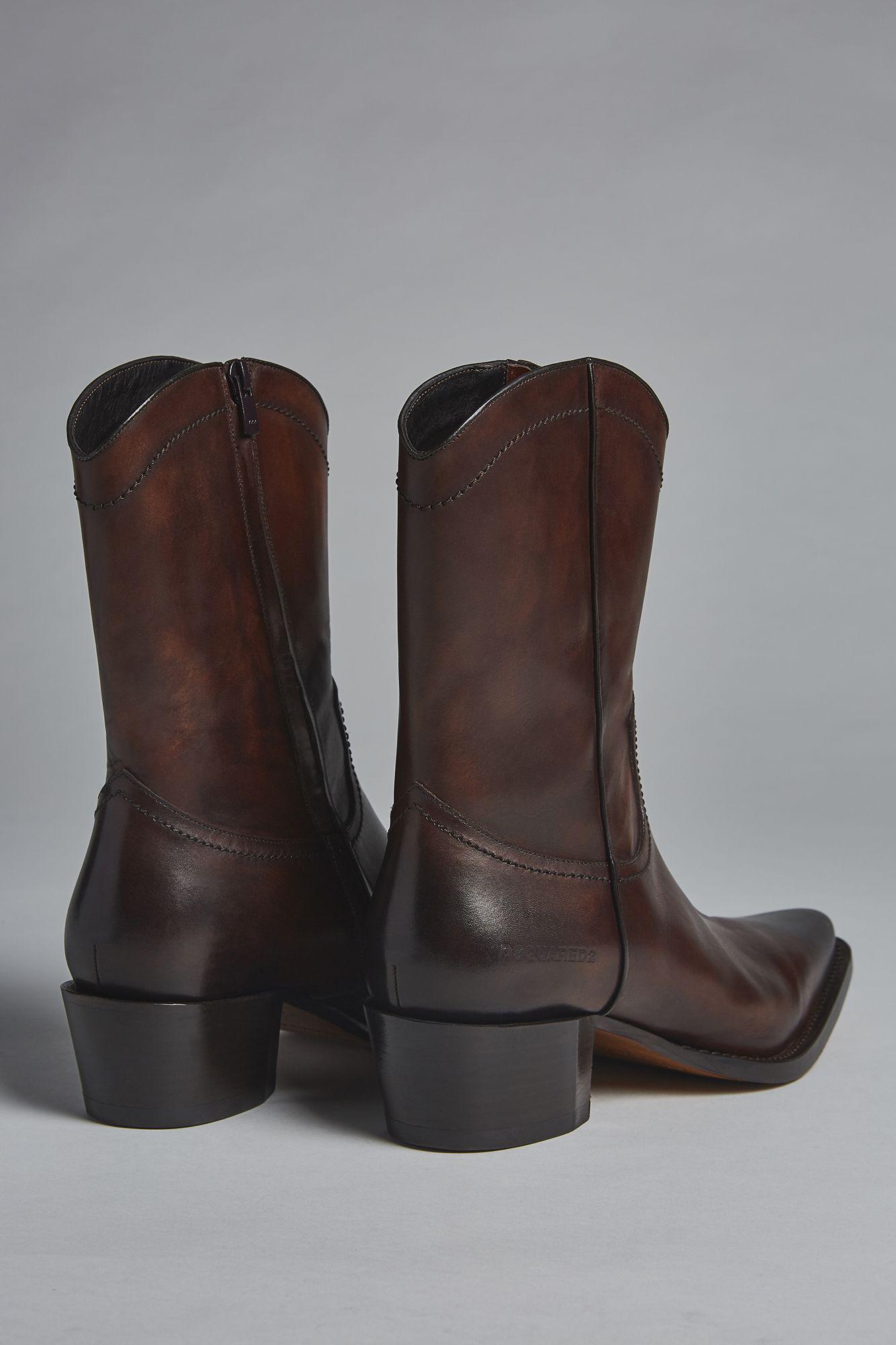 dsquared cowboy boots