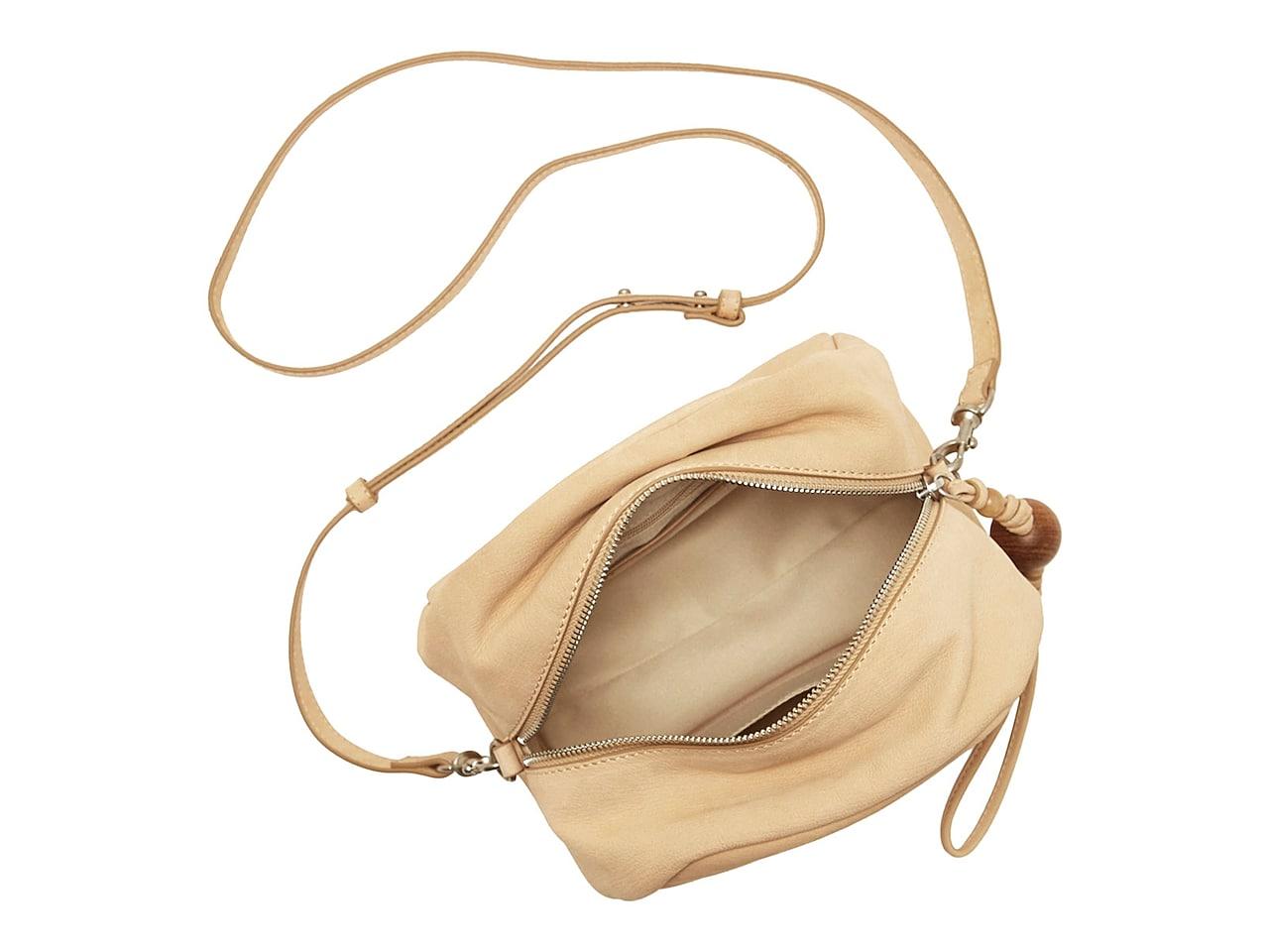 Lucky Brand Kata Leather Crossbody Bag in Natural | Lyst