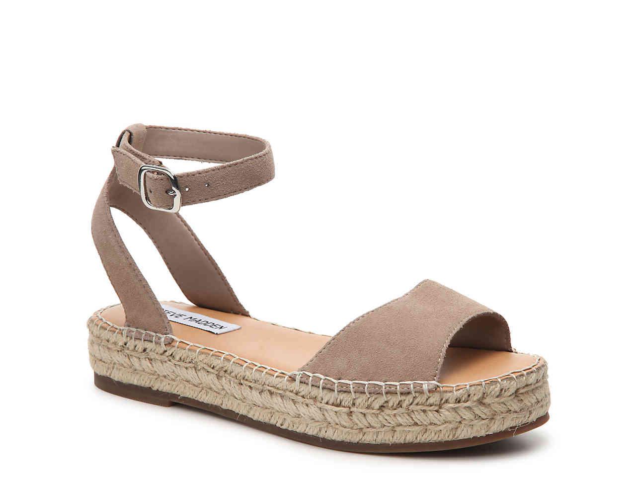 steve madden gabi espadrille platform sandal