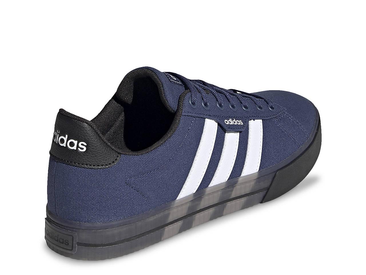 adidas Leather Daily 3.0 Sneaker in Navy (Blue) for Men | Lyst