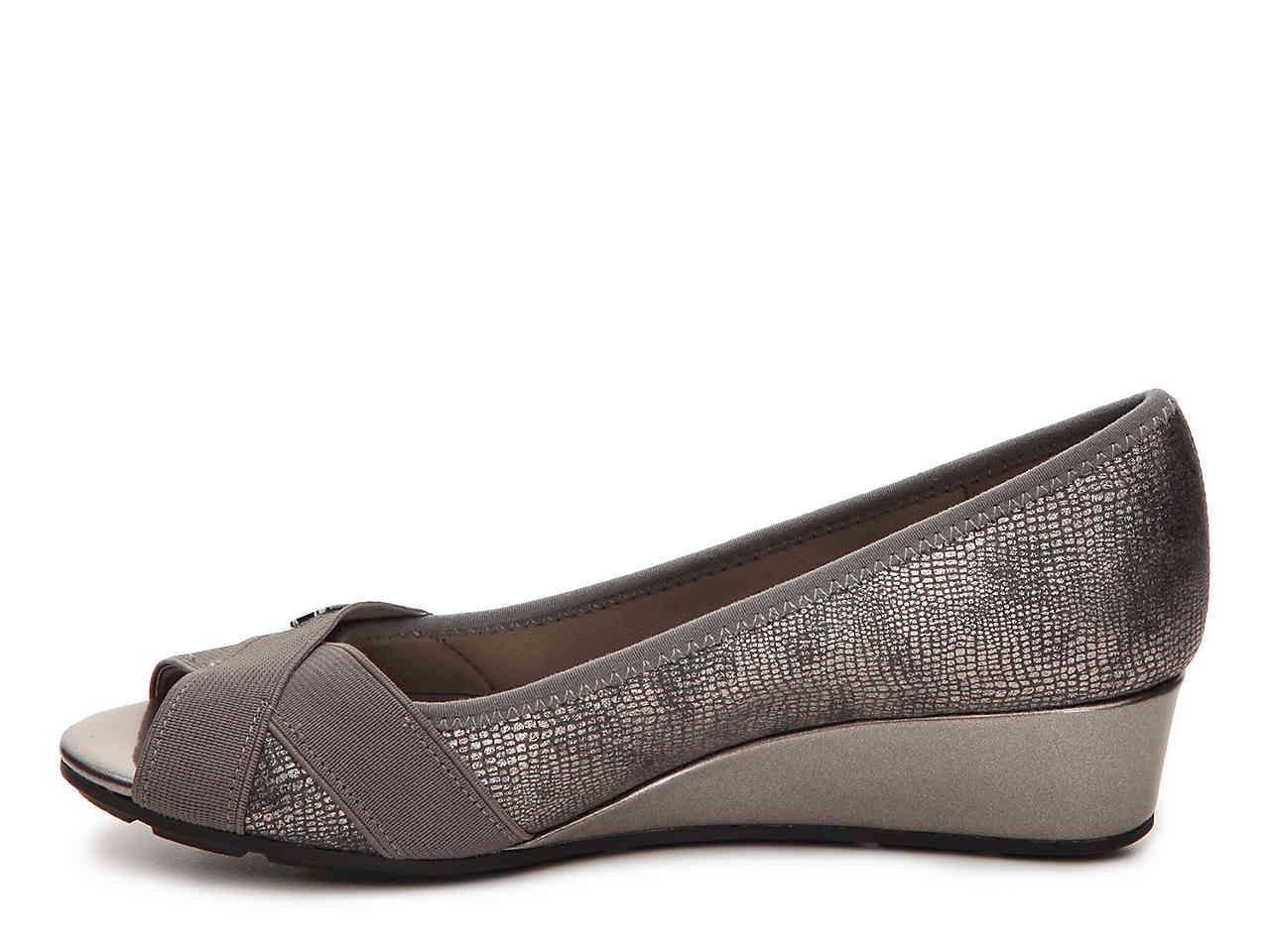 anne klein cloudless wedge