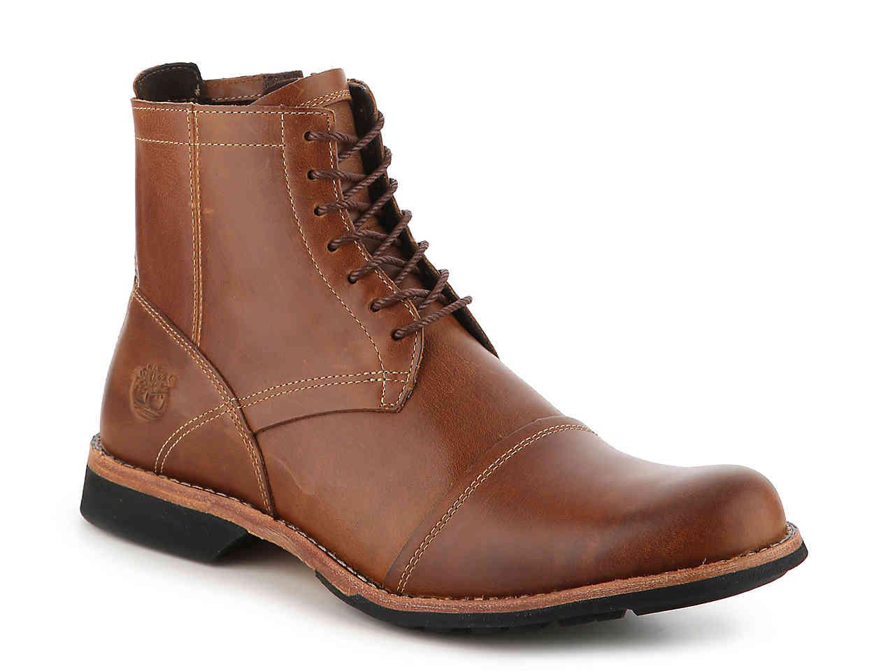 Timberland Leather Earthkeepers 6in Zip Boot in Cognac (Brown) for Men |  Lyst