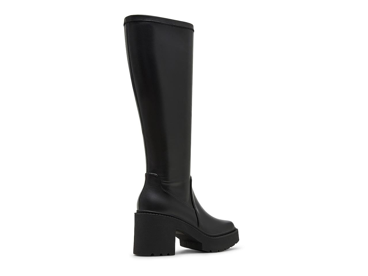 Madden girl boots black hot sale