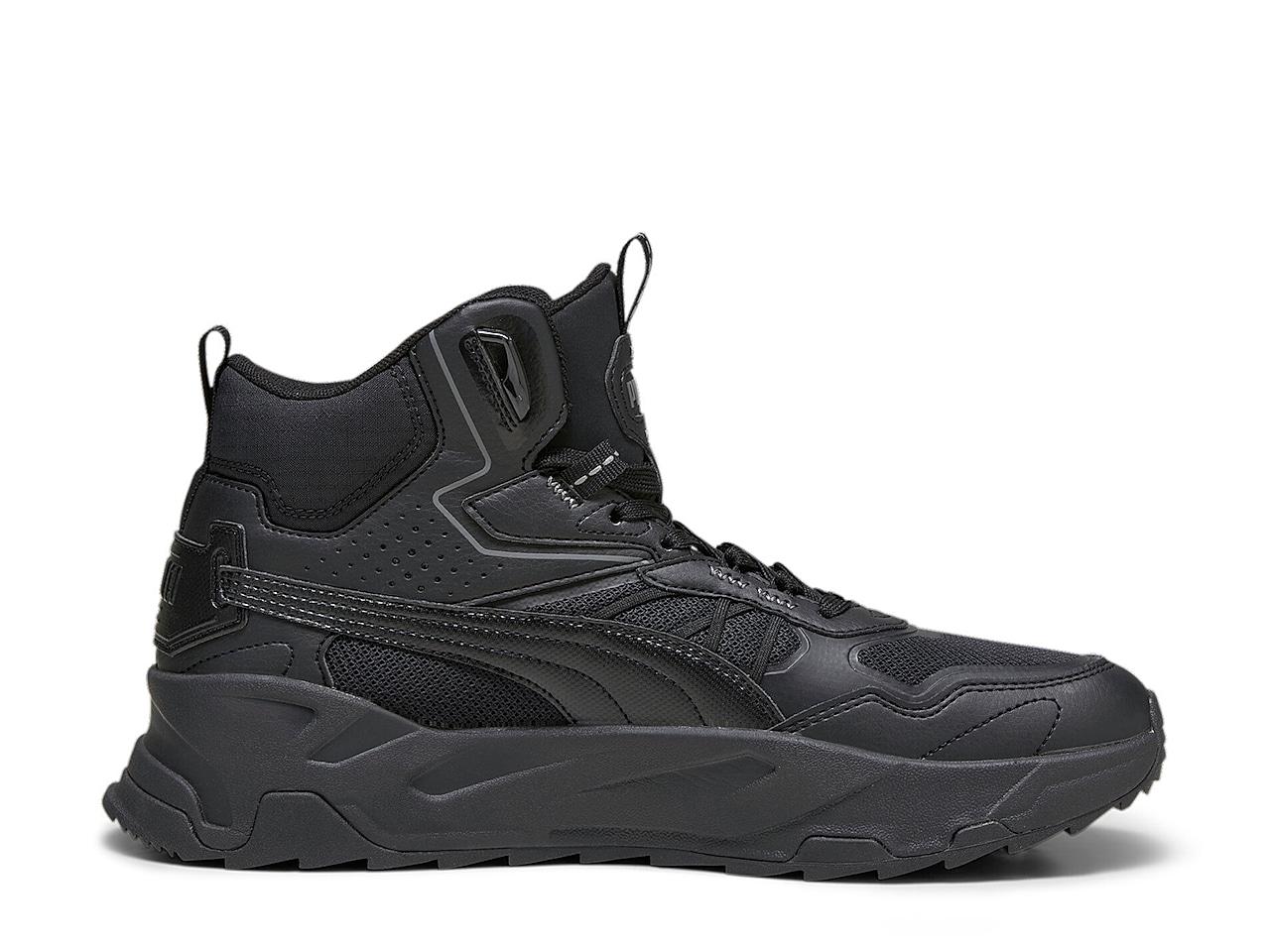 PUMA Trinity Mid Hybrid Sneaker in Black for Men Lyst
