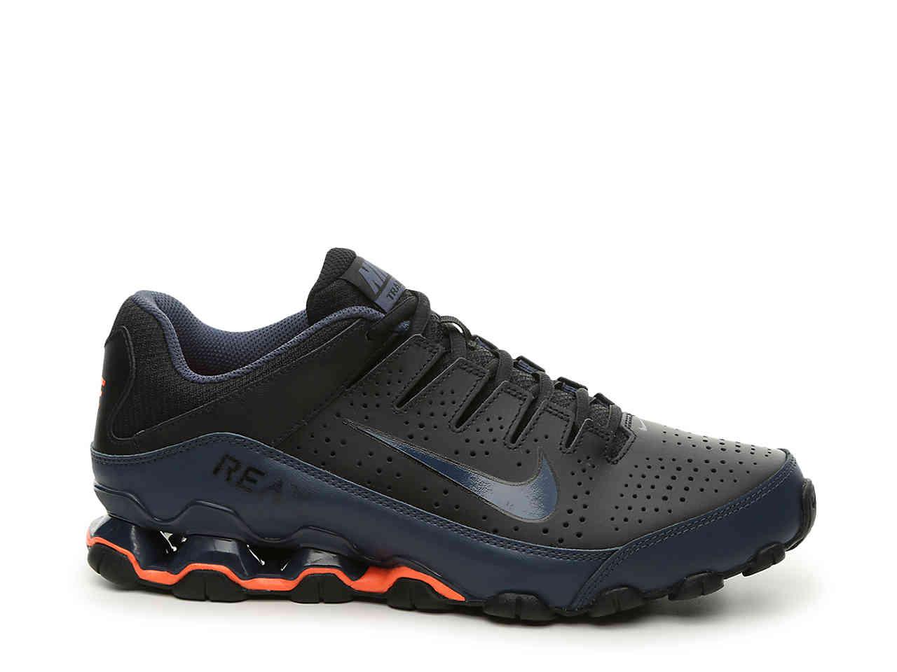 nike reax 8 tr black blue