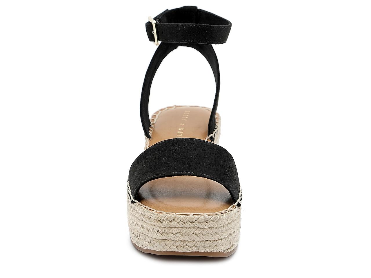 Kelly u0026 Katie Faydrena Espadrille Wedge Sandal | Lyst