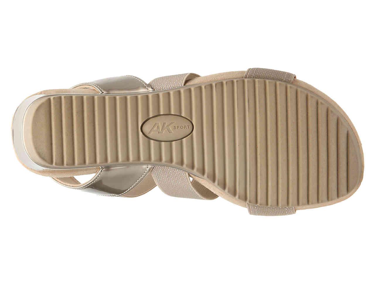 anne klein shelly wedge sandal