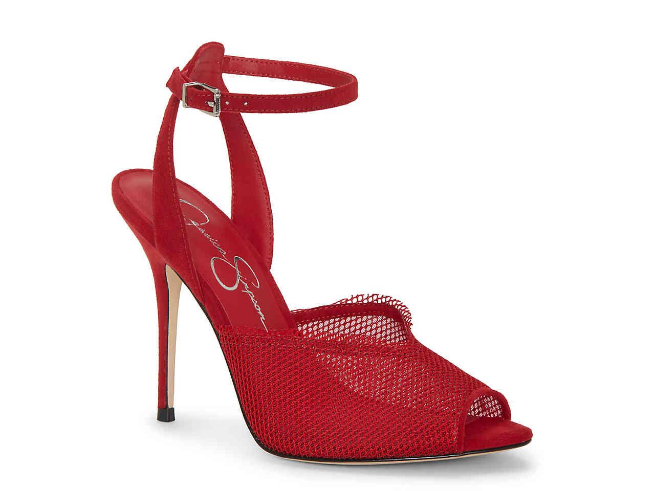 jessica simpson red sandals