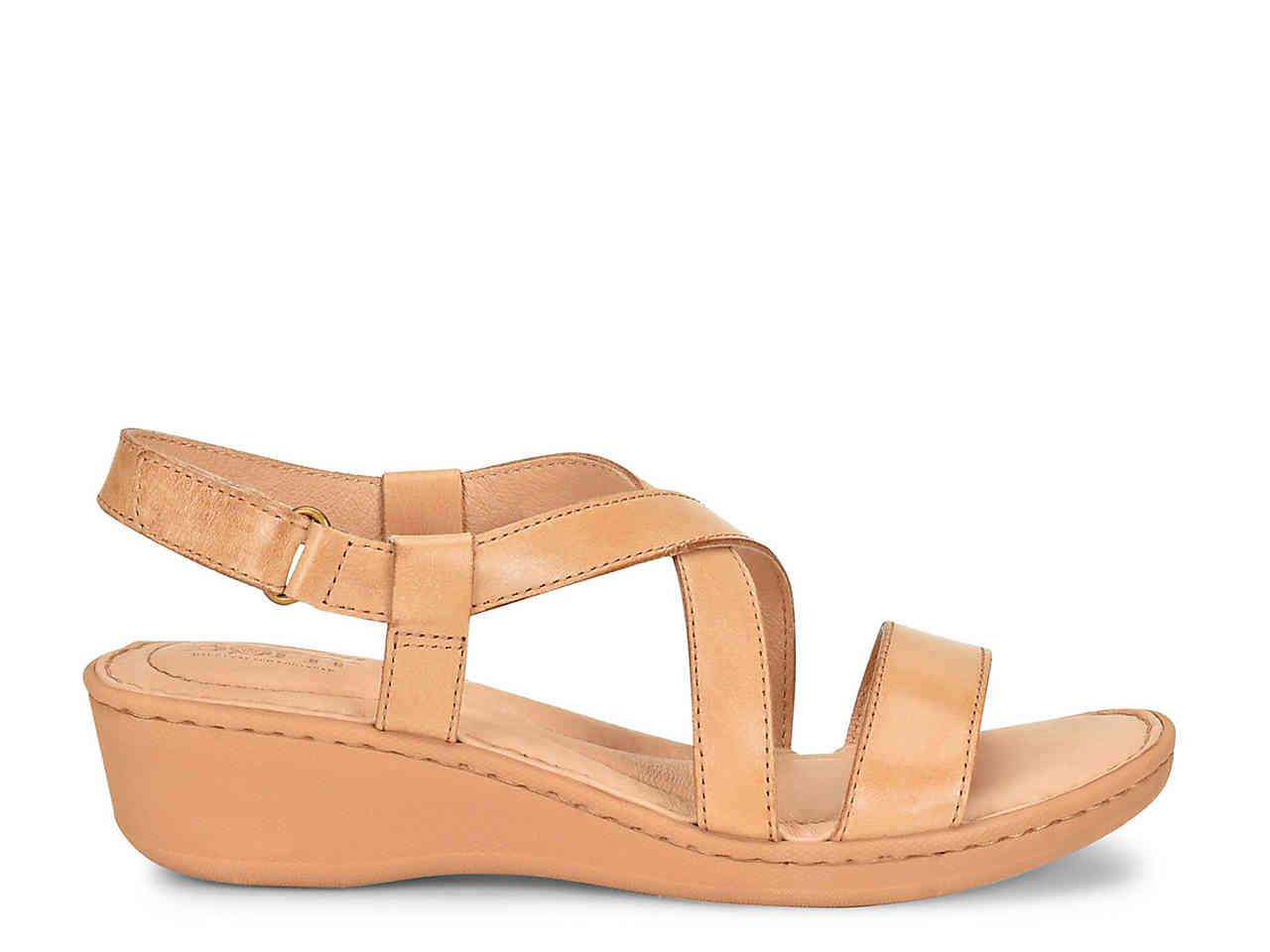 born idella wedge sandal