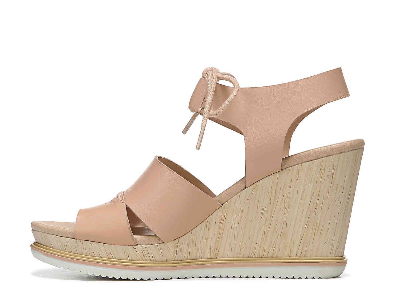 dr scholl's summertime wedge sandal