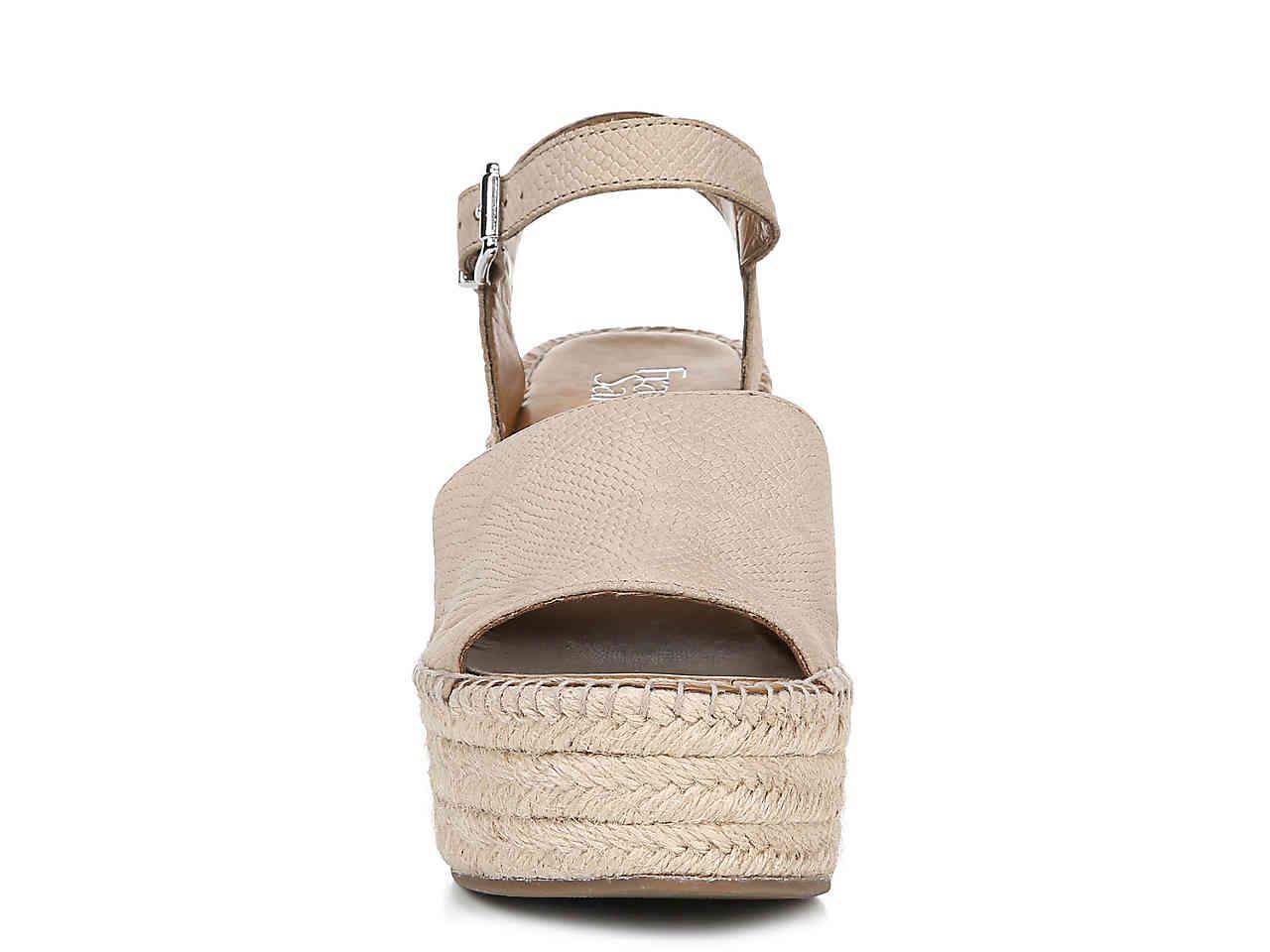 franco sarto takara espadrille wedge sandal