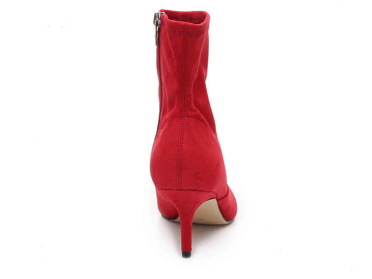 Marc Fisher Adia Bootie in Red - Lyst