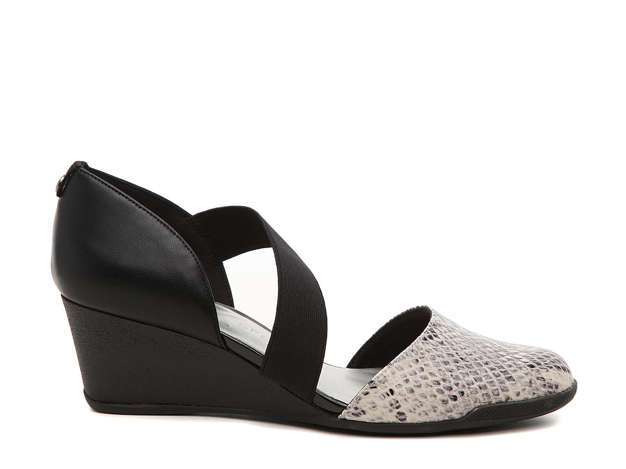 Anne klein women's tara wedge pump store