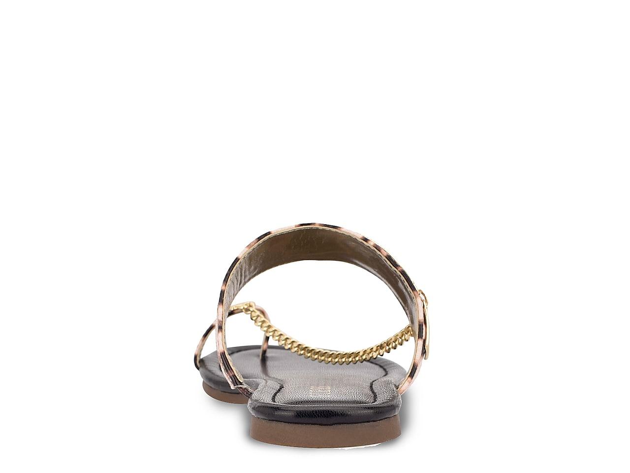 guess leopard print sandals