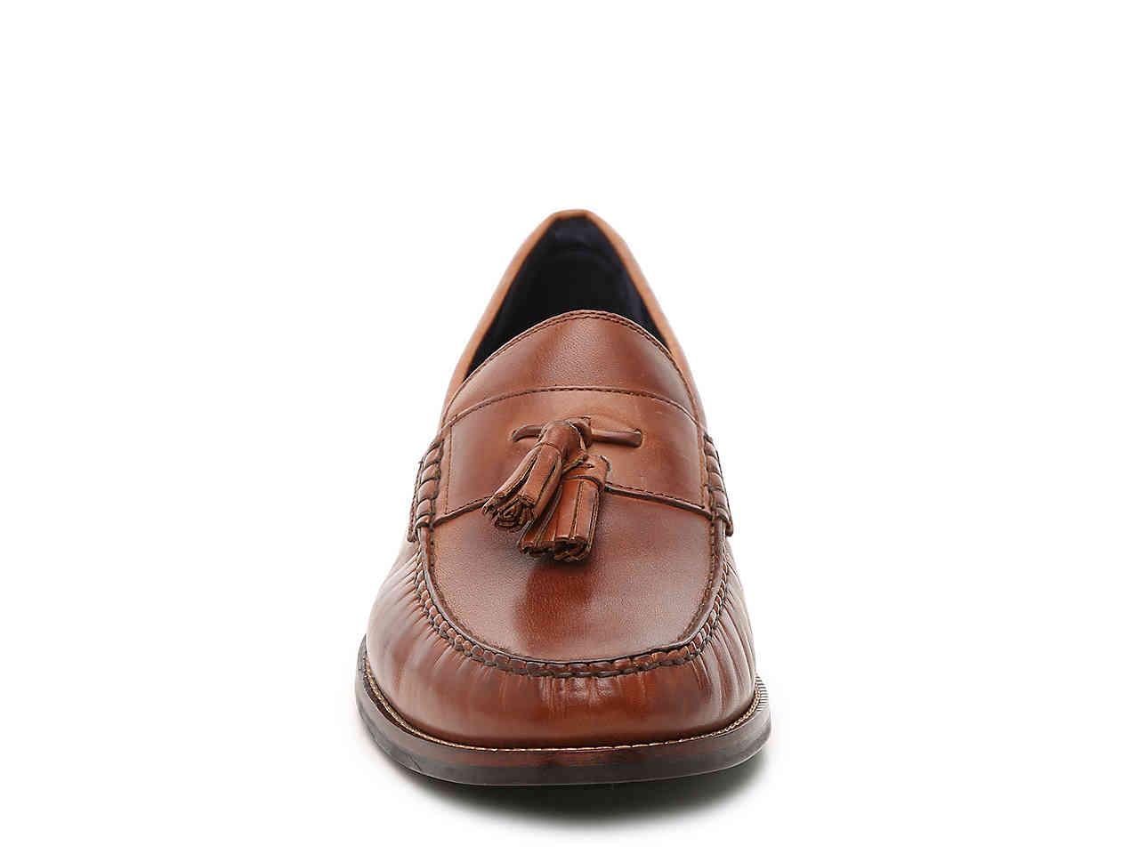 COLE HAAN 3120 Mens Pinch Grand Classic Leather Tassel Loafers Shoes BHFO