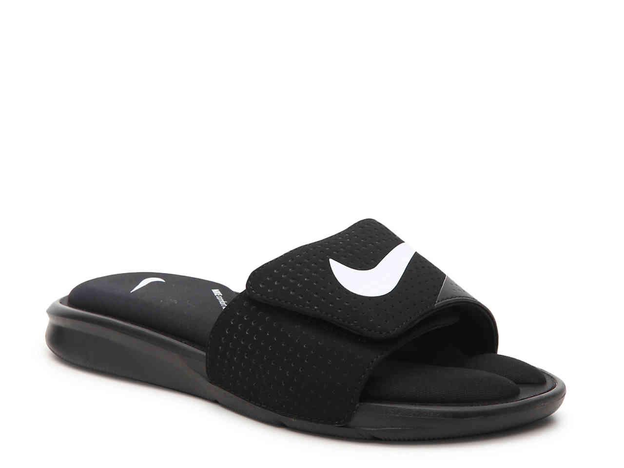 Nike Synthetic Ultra Comfort Slide Sandal in Black/White/Black (Black) for  Men - Lyst