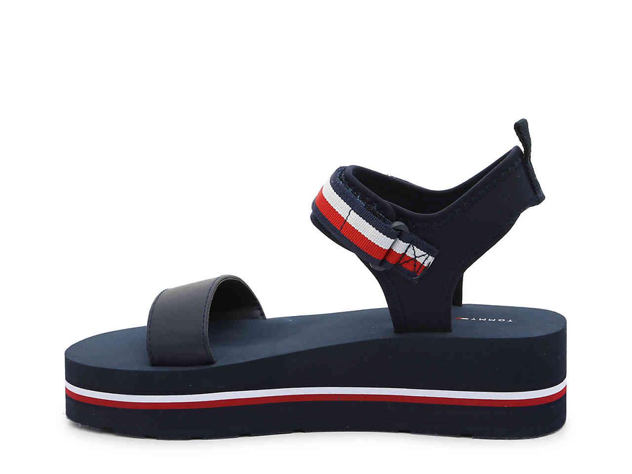 tommy hilfiger avrett wedge sandal