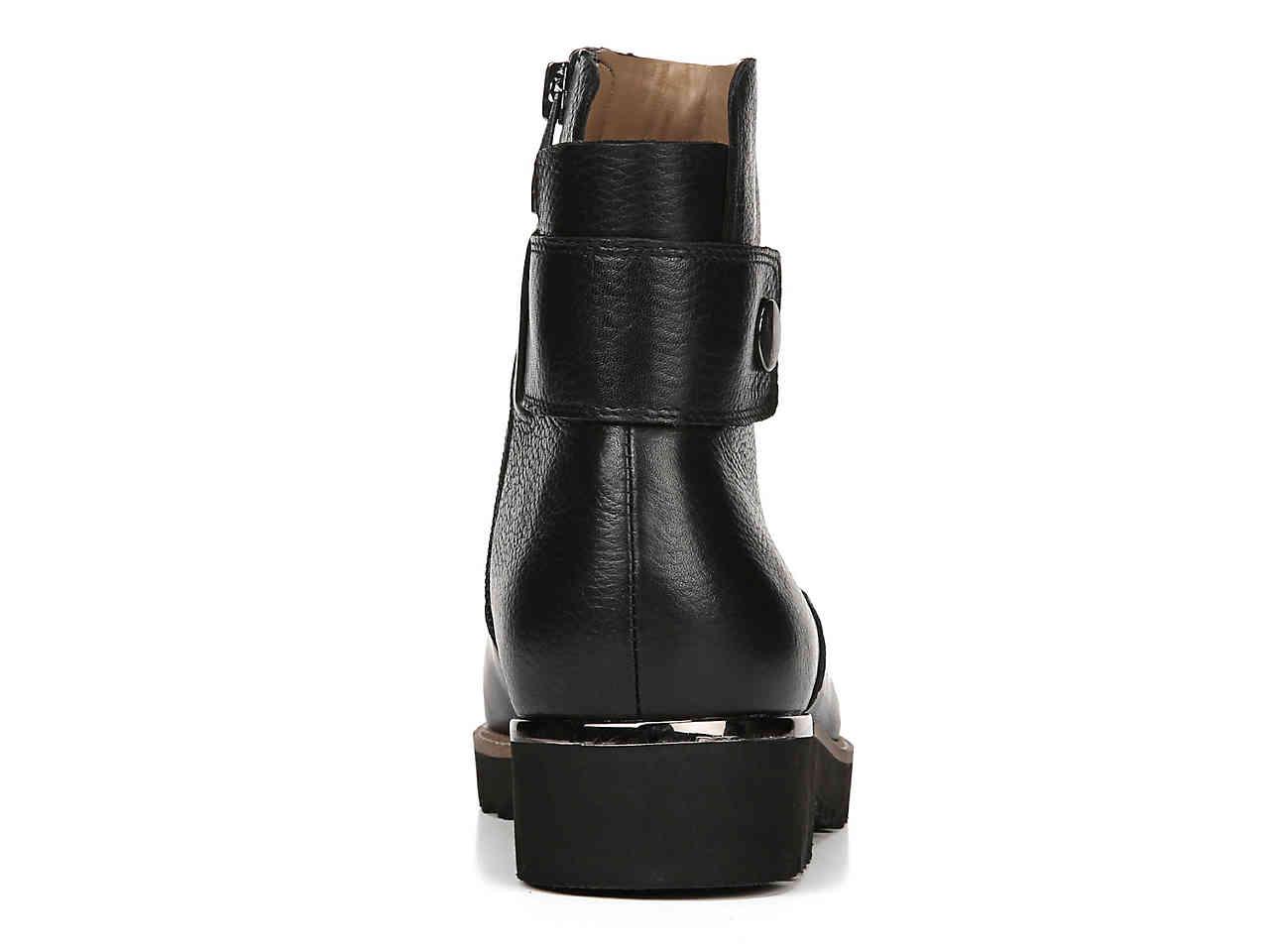 franco sarto chevelle leather booties