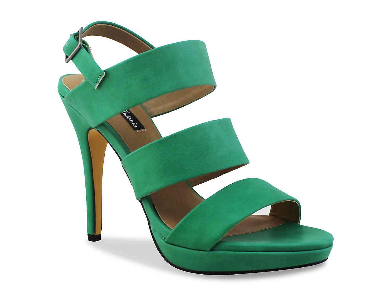 emerald green platform shoes