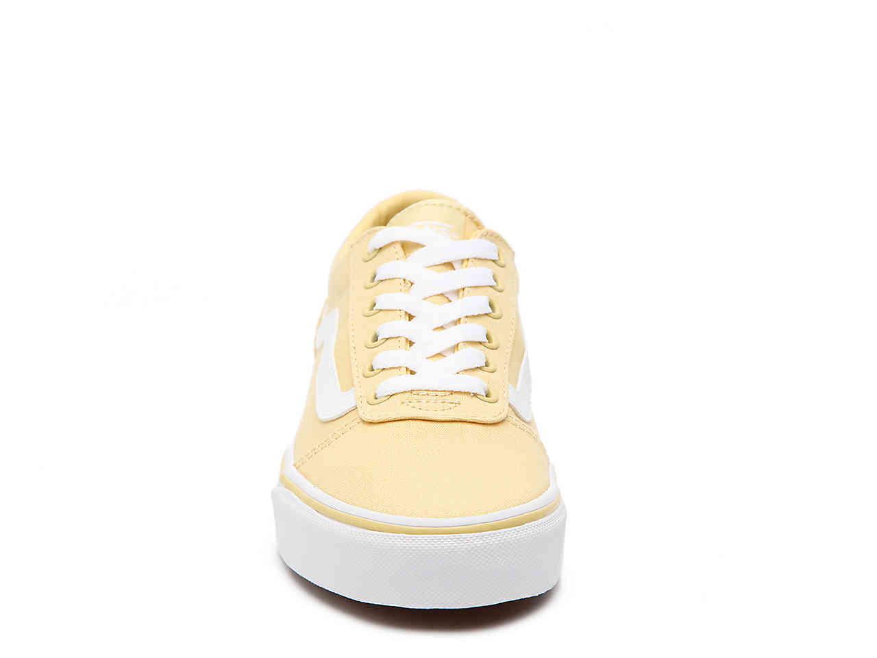 yellow vans dsw