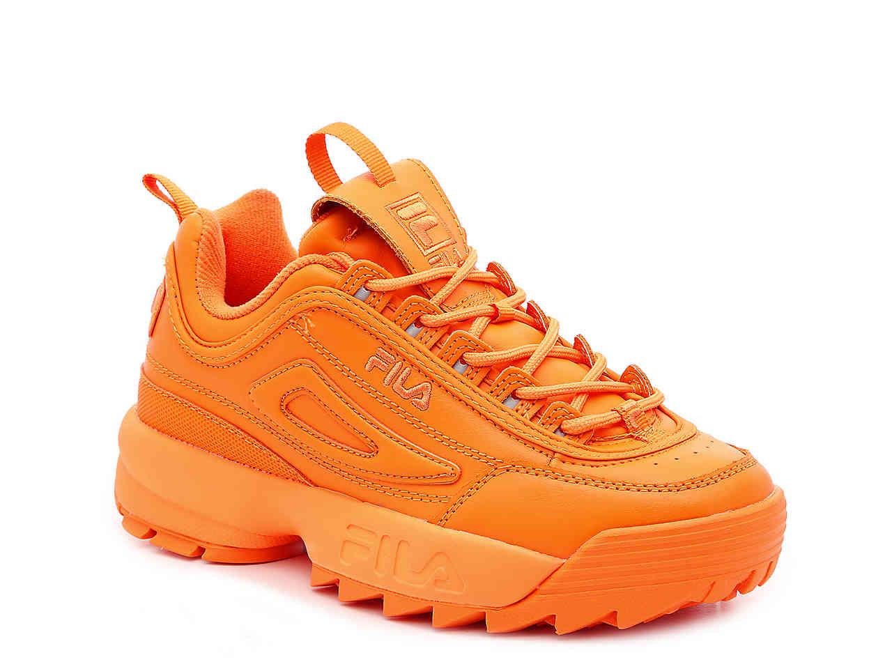 Omitted Responsible person weather Fila Womens Disruptor Ii Premium Chunky Sneaker In Neon Orange | Lyst