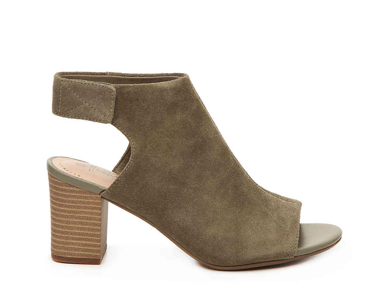 clarks olive green sandals