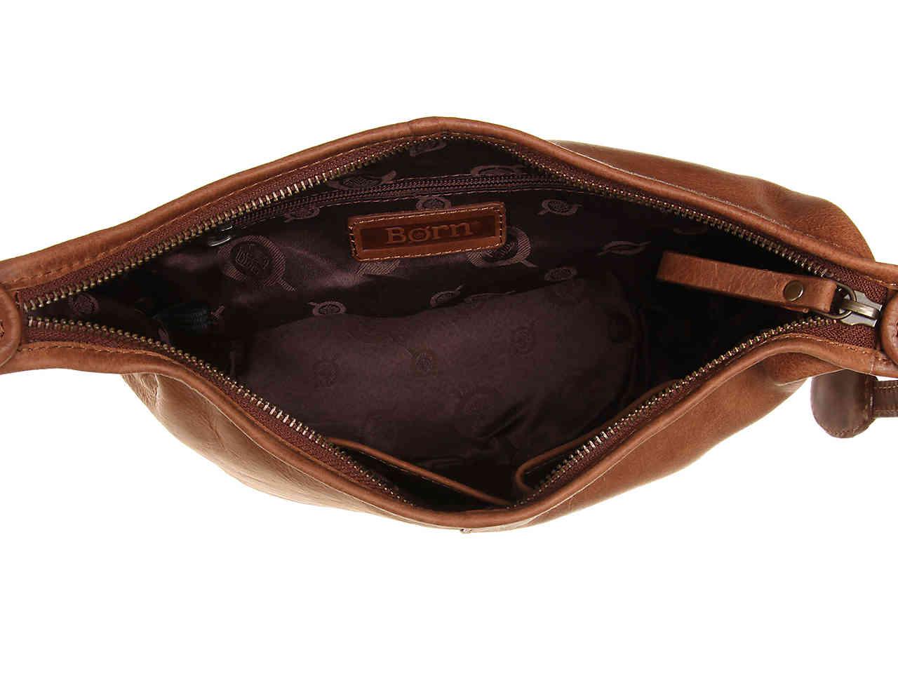 born leather purse