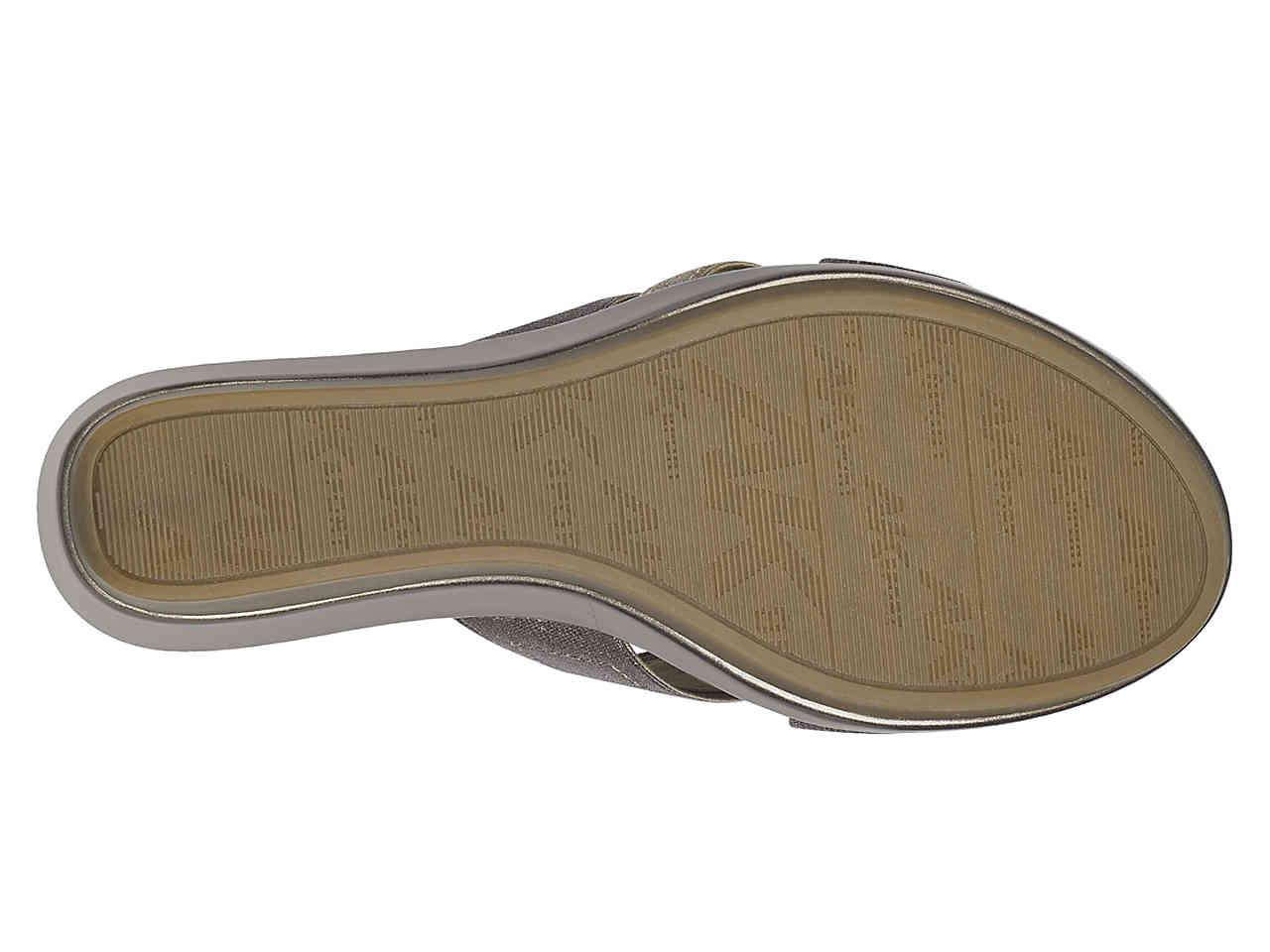 anne klein sport peggy wedge sandal