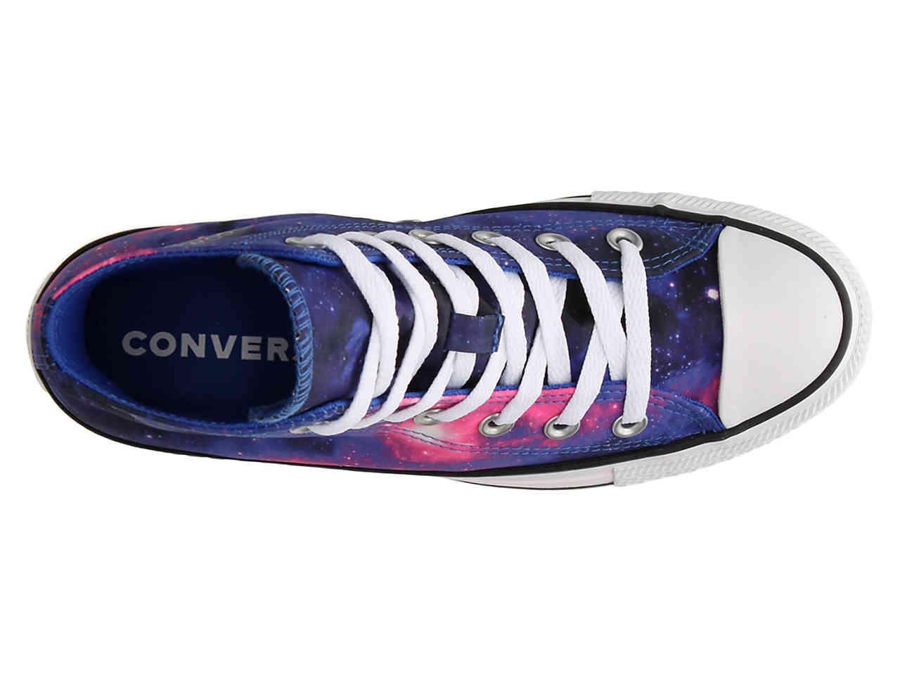 Converse Canvas Chuck Taylor All Star Galaxy High-top Sneaker in Blue | Lyst