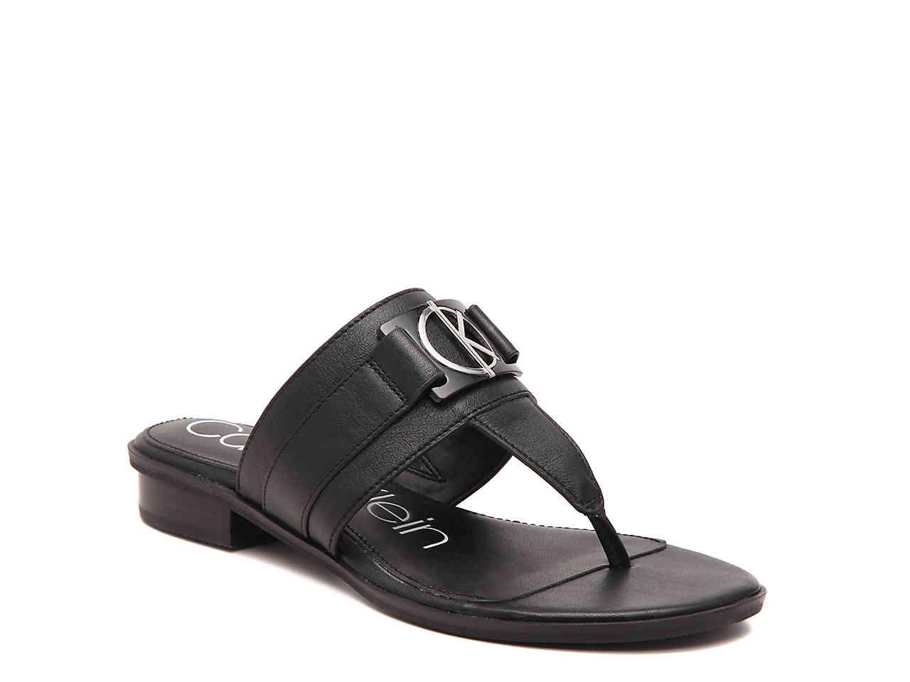 calvin klein farley sandal