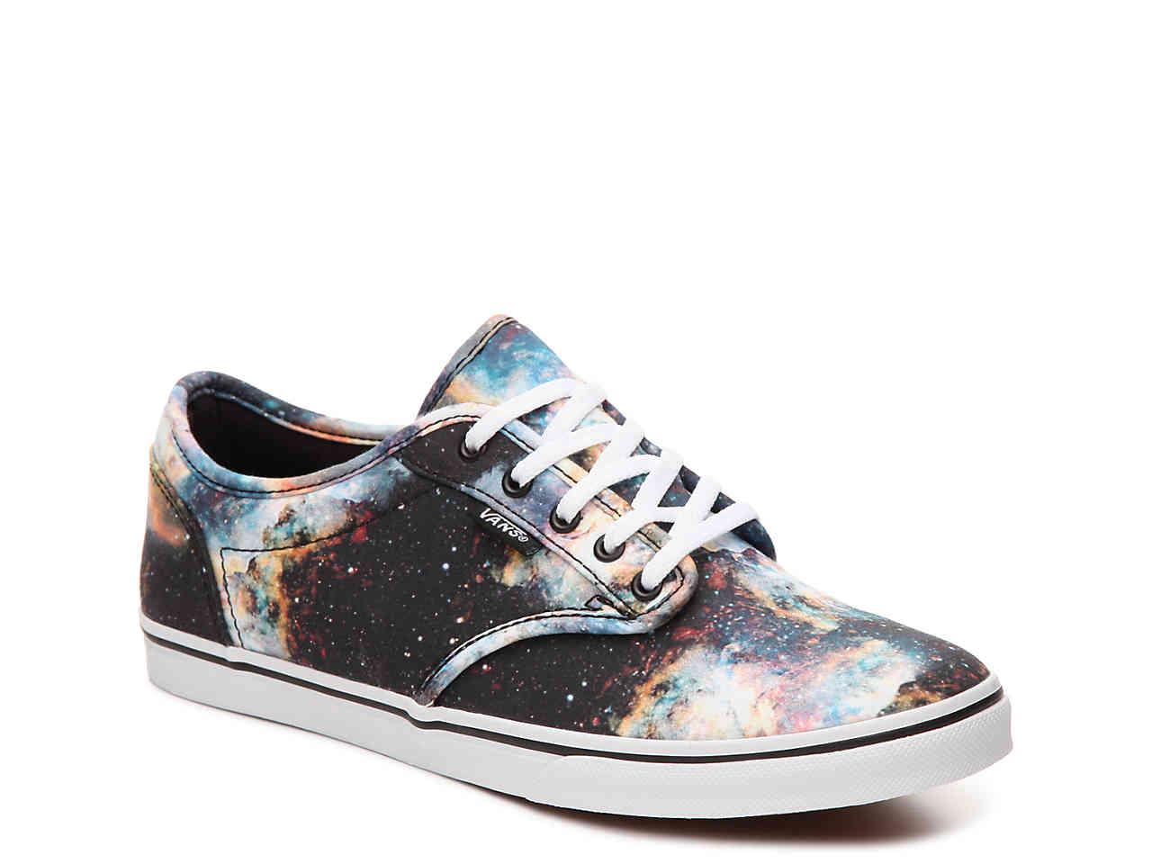 Vans with galaxy on sale print