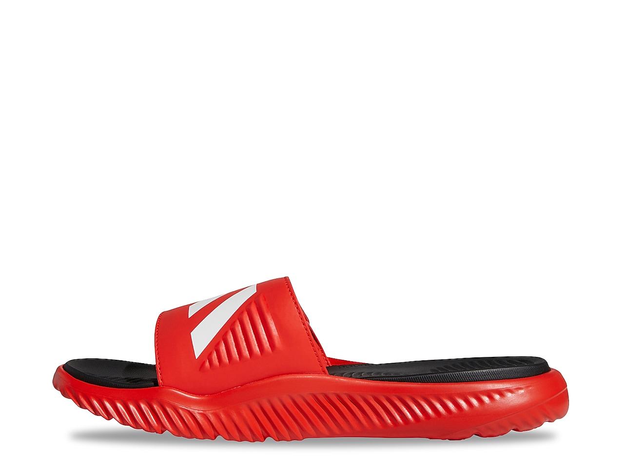 alphabounce basketball slides red