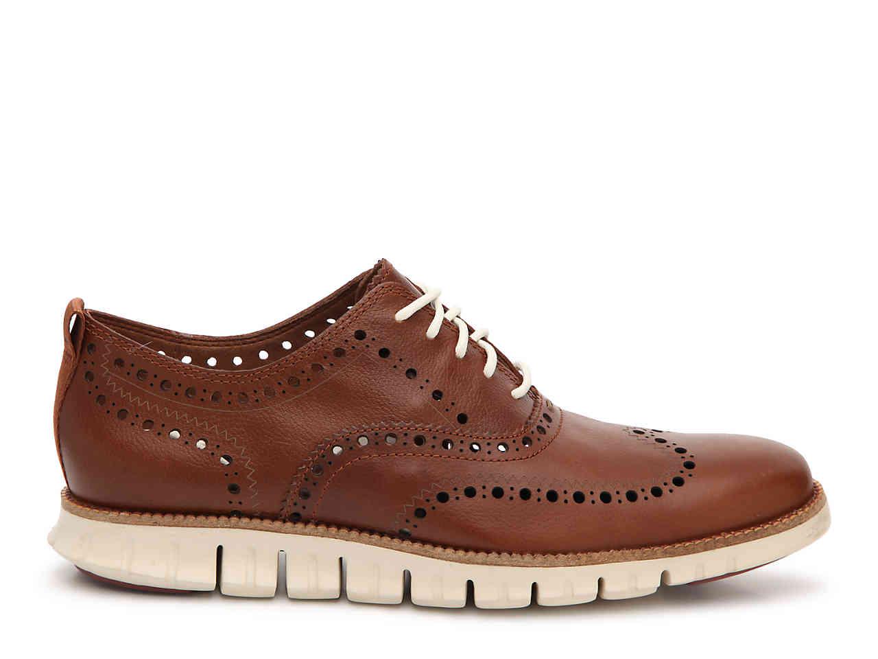 cole haan original grand wingtip brown