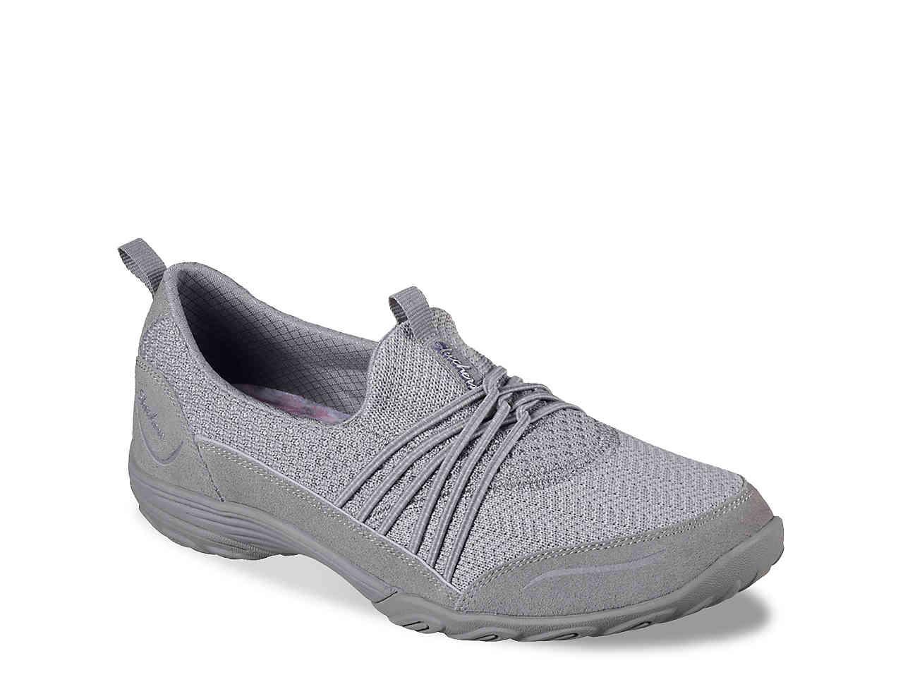 Skechers Rubber Classic Fit Empress Slip-on Sneaker in Grey (Gray) | Lyst