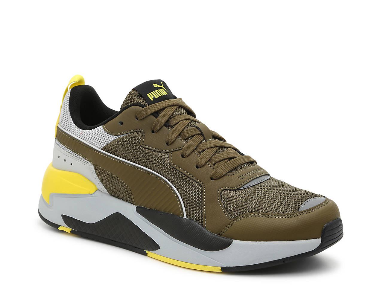 PUMA X-ray Sneaker in Olive Green/Grey/Yellow (Green) for Men | Lyst
