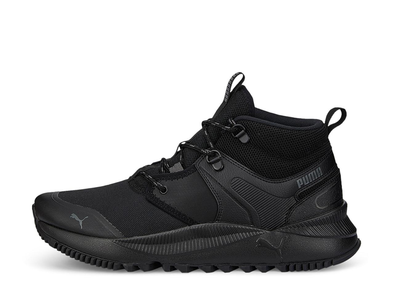 PUMA Pacer Future Mid Trail Running Shoe in Black for Men | Lyst
