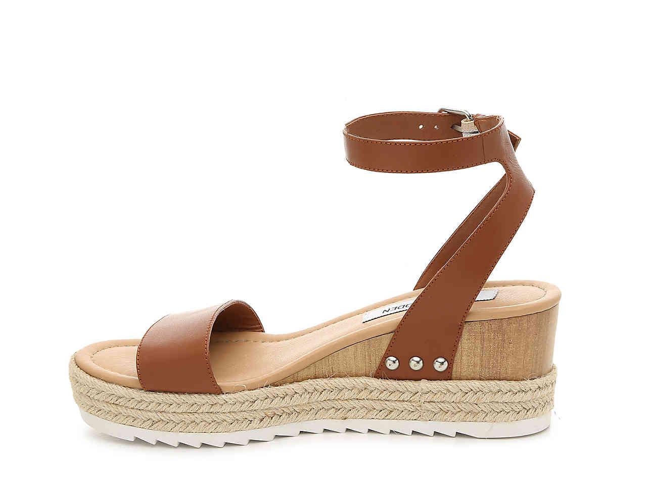 steve madden jewel espadrille wedge sandal gold