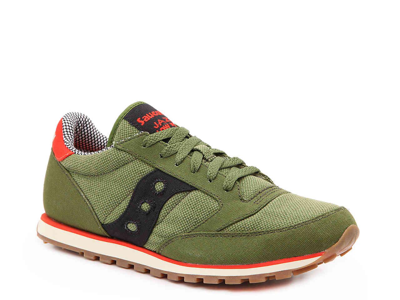 Raincoat Magistrate Father Saucony Canvas Jazz Vegan Sneaker in Black/Green/Red (Green) for Men | Lyst